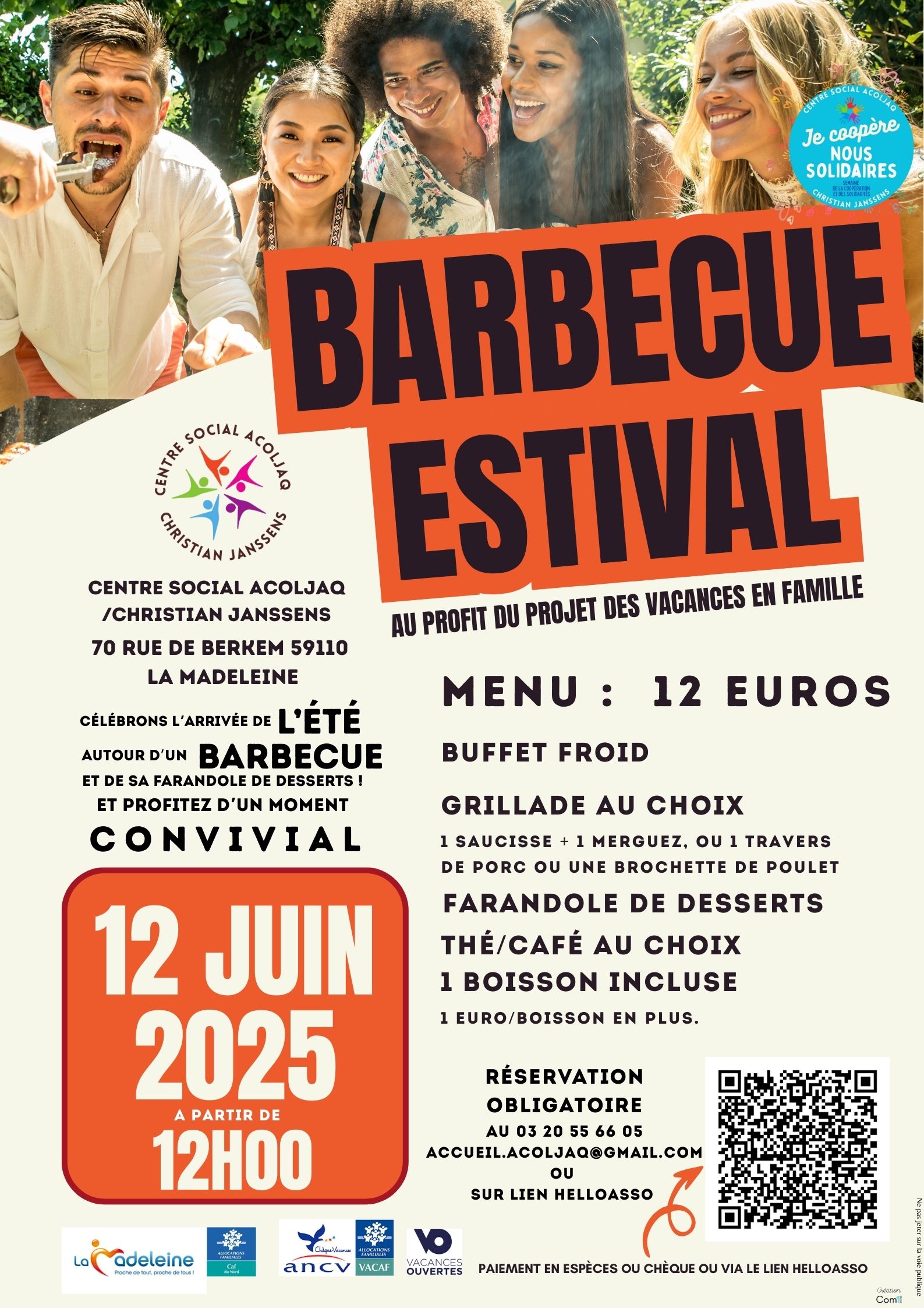 Barbecue estival du 12 juin 2025