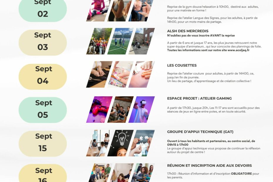 Planning de rentrée sept 2025 Acoljaq