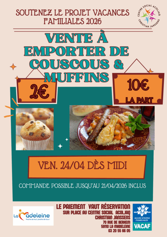 couscous à emporter
