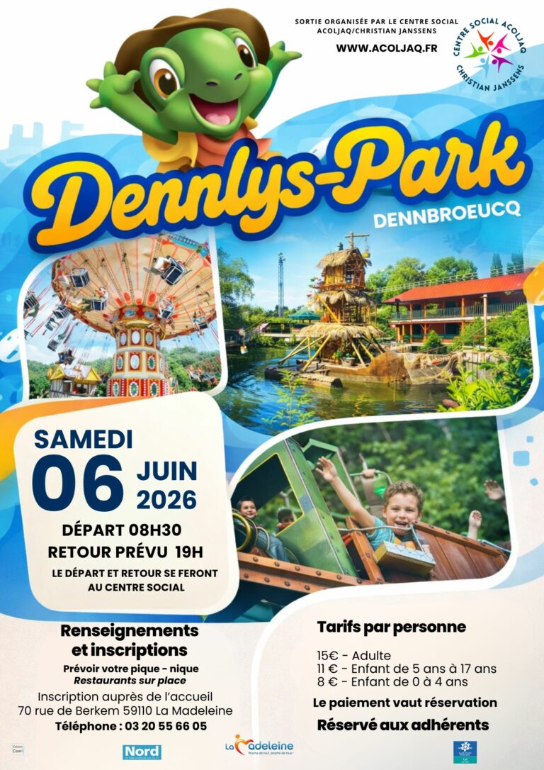 Sortie du 6 juin 2026 a Dennlys Parc