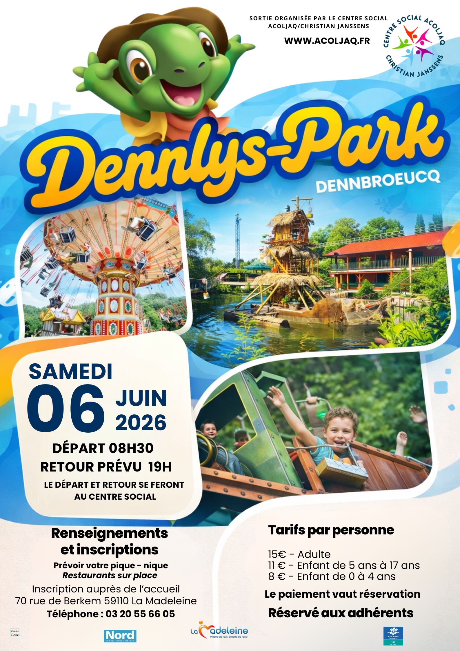Sortie du 6 juin 2026 a Dennlys Parc