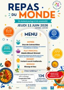 Coopération internationale 2026 Repas du Monde