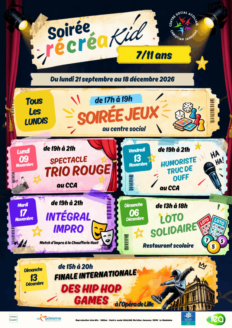 Récréakids 2026
