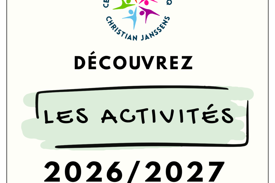 Activités 2026/2027